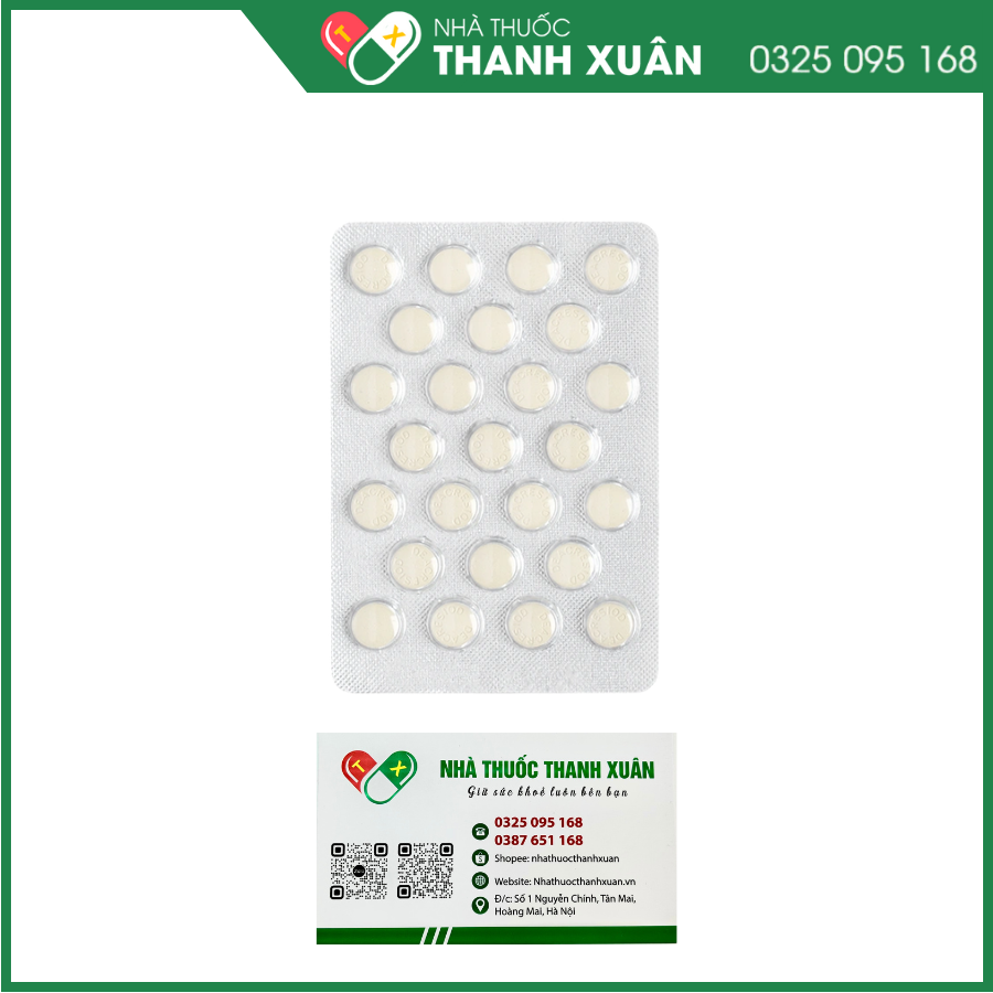Kasiod 210mg Khánh Hòa điều trị lỵ amid đường ruột, tiêu chảy